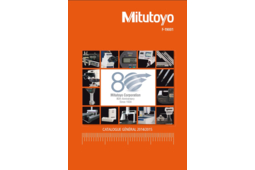 Le nouveau catalogue Mitutoyo 2014-2015 est disponible