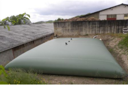 Citerne réservoir souple pour le stockage d’effluents