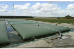 Citerne souple pour effluents de STEP