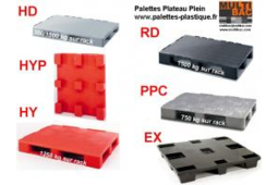 Palette plastique Plateau Plein