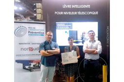 La lèvre intelligente pour niveleur télescopique de Norsud lauréate du prix innovation Préventica 2017