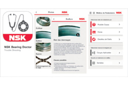 Appli NSK Bearing Doctor désormais disponible en français et en espagnol 