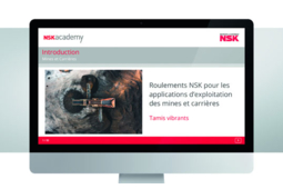 Un module de formation en ligne pour cribles vibrants désormais disponible à l’Académie NSK