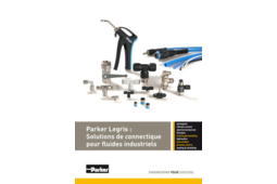 Parker Legris lance son nouveau catalogue ‘’solutions connectiques pour fluides industriels’’