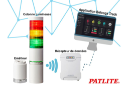 Colonnes lumineuses connectées PATLITE avec Belooga Track: pour surveiller en temps-réel votre production