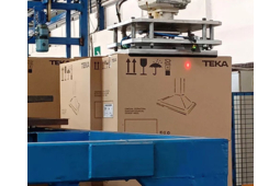 La solution de palettisation de cartons Piab  améliore la productivité de Steelgran de 35 %