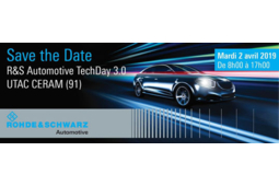 R&S Automotive Tech Day 3.0 : Le rendez-vous pour la mobilité de demain.