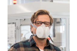 Pour la première fois, Schmersal fabrique un masque de protection respiratoire de type FFP2