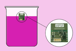 Nouveau détecteur capacitif non-invasif de niveaux de liquides 