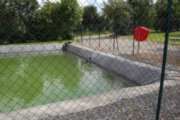 Bassin pompier pour la défense incendie