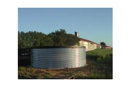 Réservoir acier galvanisé pour eaux pluviales