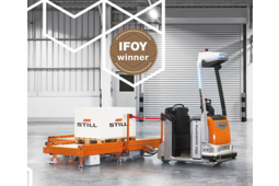 Le tracteur LTX 50 de STILL remportent le prix IFOY dans la catégorie « Véhicules autoguidés (AGV) & Robots intralogistiques »