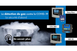 Les solutions de détection de gaz de Teledyne Gas & Flame Detection contribuent à la lutte contre la COVID-19  