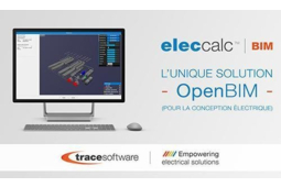 Le logiciel elec calc™ BIM de Trace Software est disponible