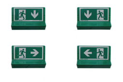 Signalisation d'issue de secours en braille 