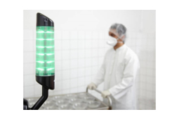 Colonne lumineuse LED spécialement destinée aux secteurs de l'alimentaire et de l’hygiène
