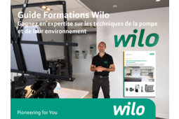 Nouveau Guide Formations Wilo: Techniques de la pompe et de son environnement