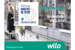Wilo, pionnier du numérique, obtient le label "Vitrine Industrie du Futur"