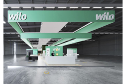 Wilo, première entreprise de l'industrie des pompes  avec un stand d'exposition virtuel