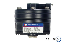 Amplificateur de débit pour vannes pneumatiques