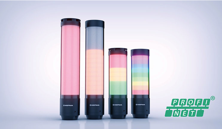 WERMA lance de nouvelles colonnes lumineuses à LED avec PROFINET