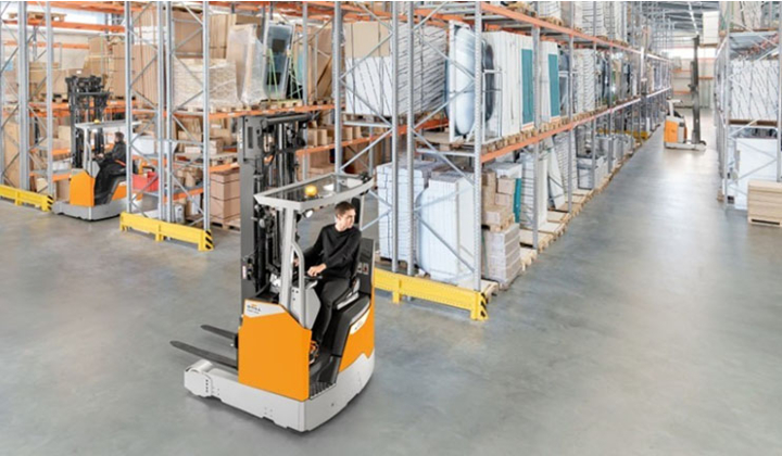 STILL présente le chariot à mât rétractable FXR 14C-16C