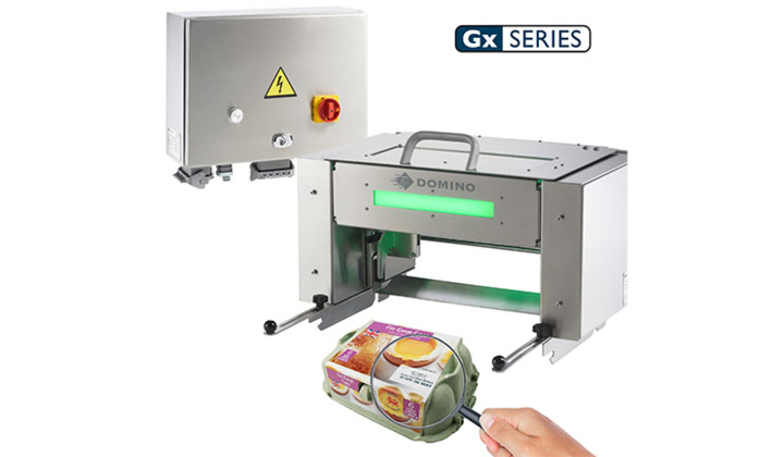 système pour l’impression dynamique, haute vitesse et multi-voies des boîtes d’œufs