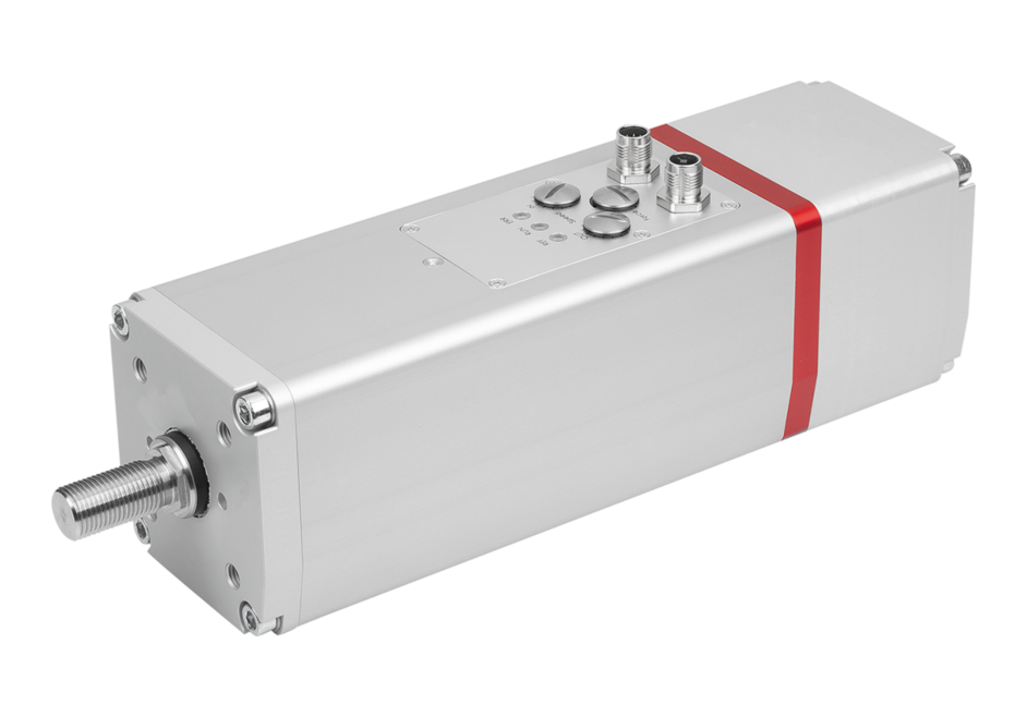 Vérins électriques de taille 80 avec servo-actuateurs IO-Link