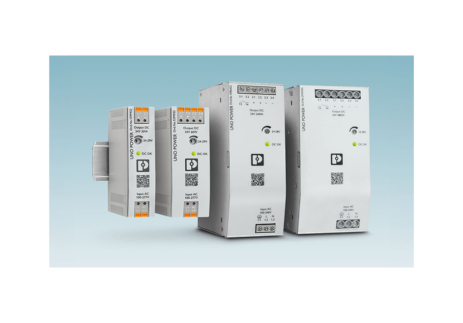Alimentations industrielles UNO Power avec connexion Push-in