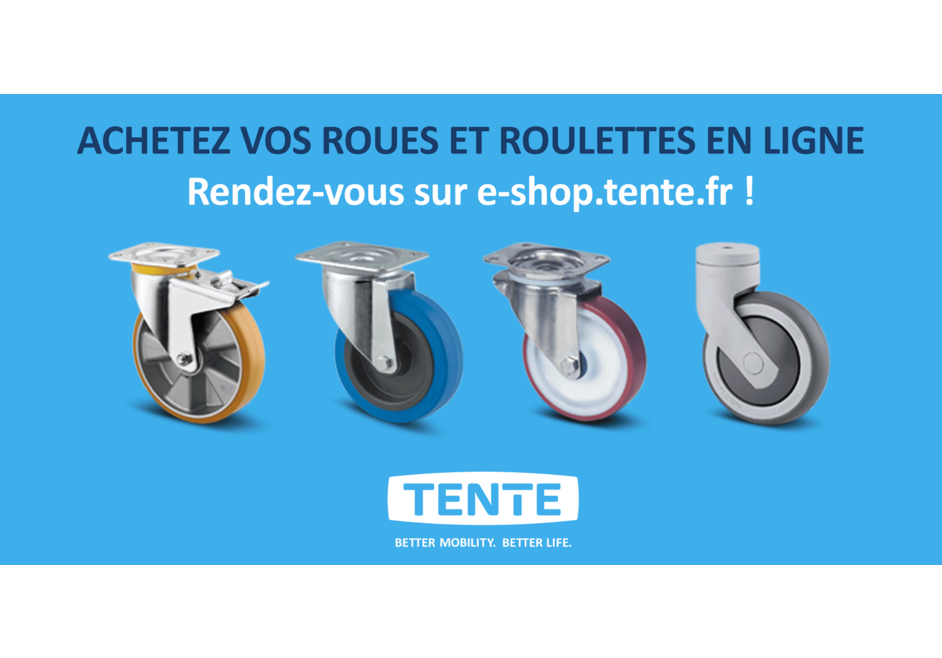Roues et roulettes TENTE à acheter en lligne