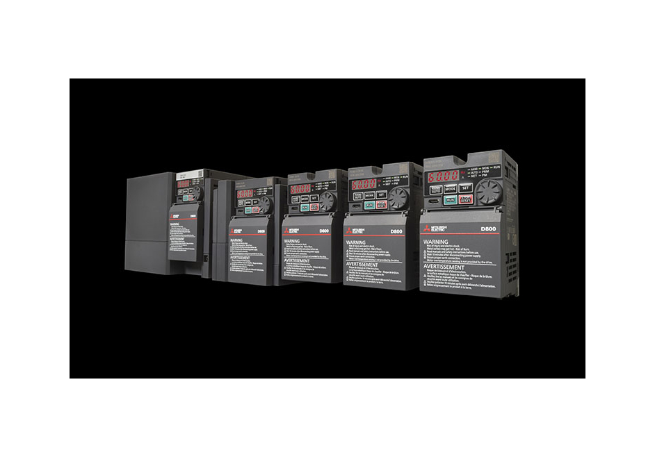 Mitsubishi Electric dévoile sa nouvelle série de variateurs de fréquence FR-D800