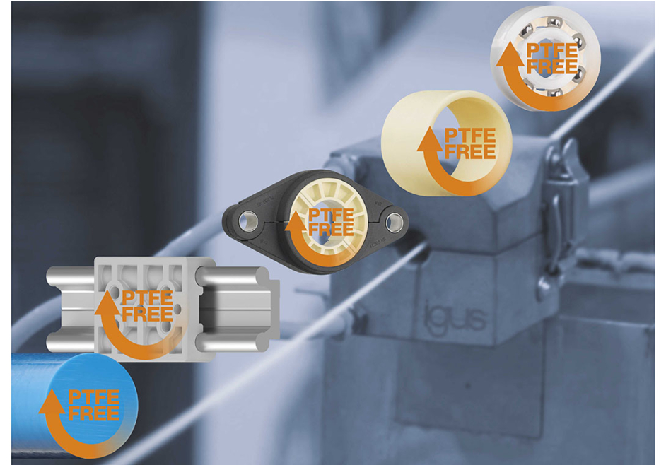 igus présente de nouveaux produits testés aux PFAS et sans PTFE