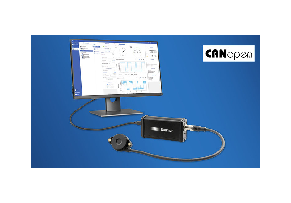 Le logiciel Baumer Sensor Suite accélère l'ingénierie des codeurs
