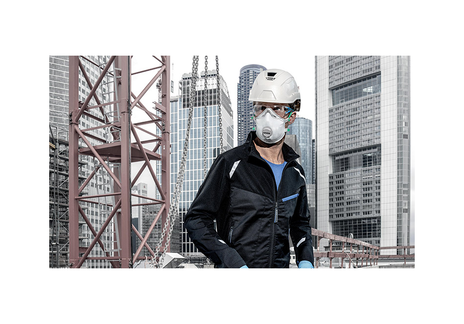 masque de protection respiratoire écoresponsable uvex silv-Air 2310 planet