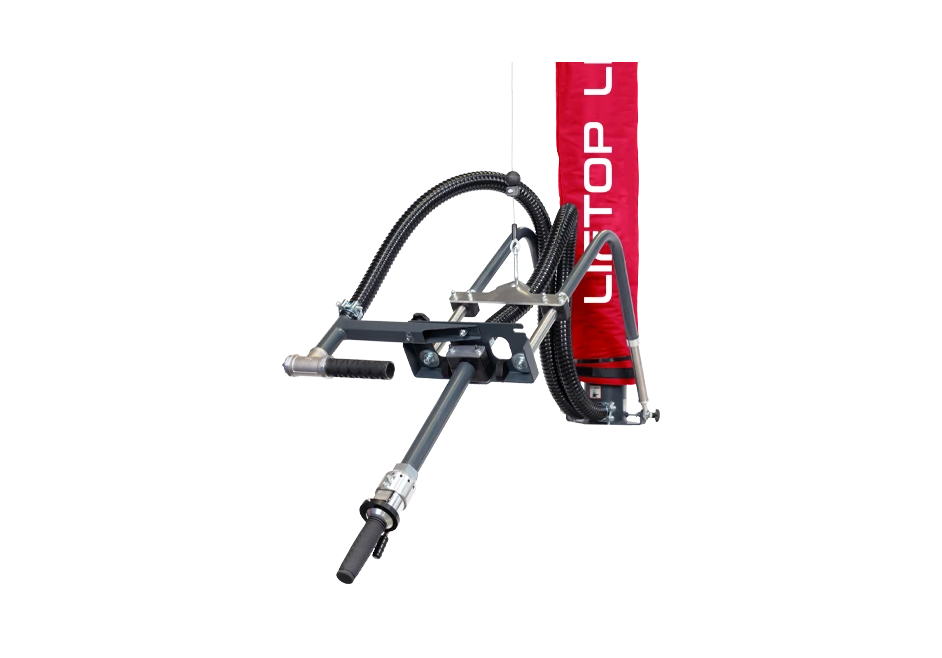 Tube de levage par le vide pour sacs, cartons jusqu'à 65 kg