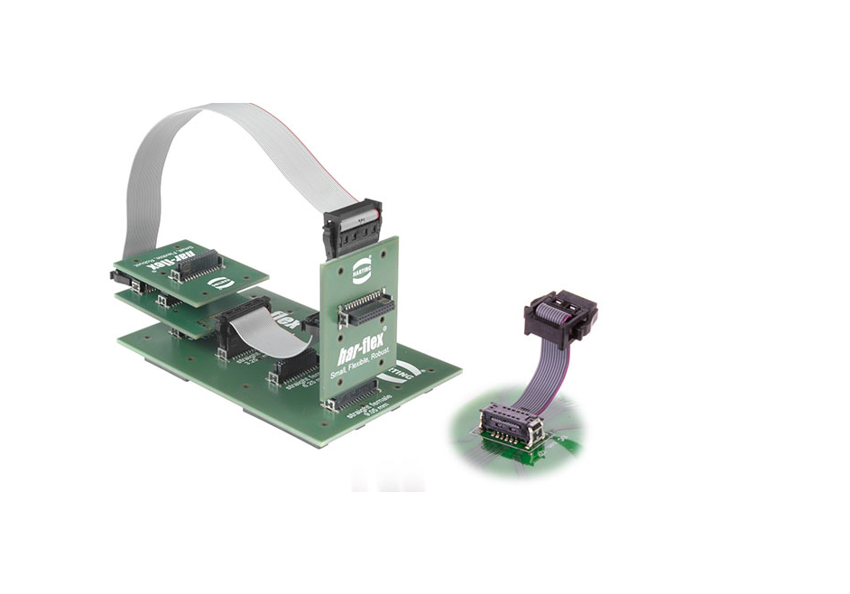 HARTING propose le nouveau connecteur pour circuit imprimé har-flex Board IDC