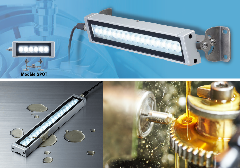 Éclairage LED résistant à l'huile - Série CLK-02 - PATLITE