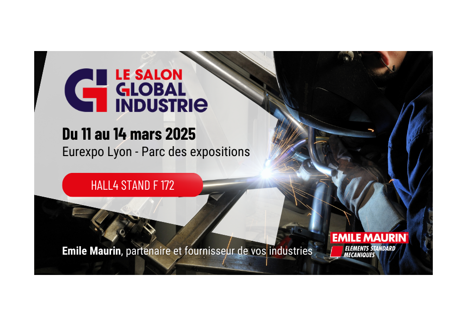 Emile Maurin au salon Global industrie 2025