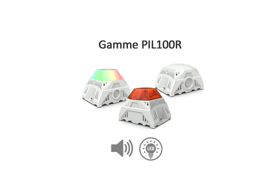 Gamme PIL100R : une diffusion sonore et visuelle à 360°