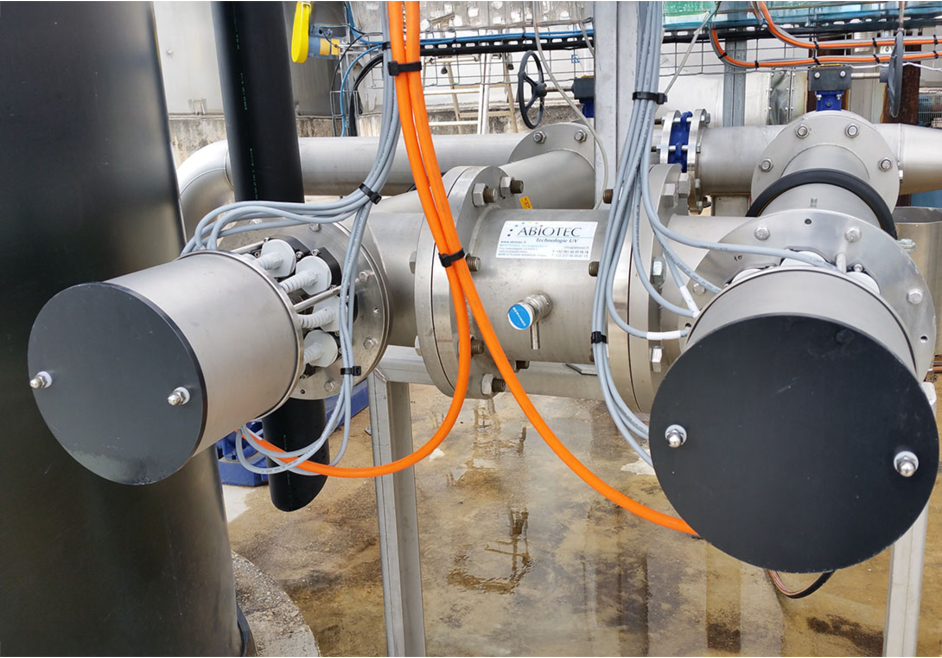 Des systèmes UV Abiotec pour le traitement de ses eaux usées dans un process de lavage de légumes