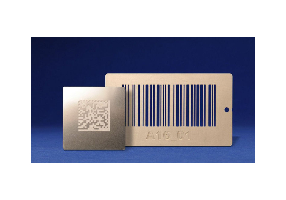 Etiquettes codes-barres aluminium