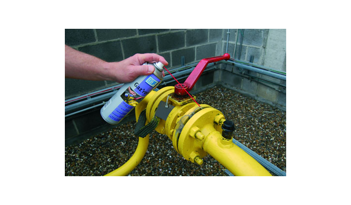 Aérosol pour détection de fuites de gaz