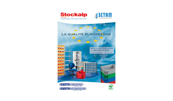 Nouvelle édition Catalogue Stockalp 2011 de SETAM