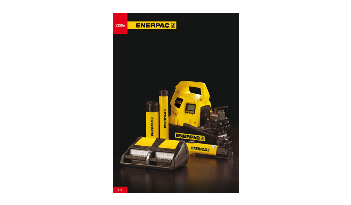 Nouveau catalogue Hydraulique Enerpac pour l'industrie 