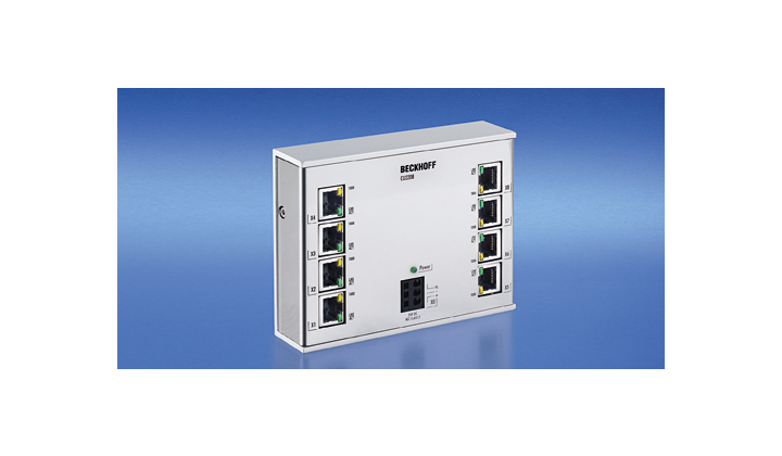 Switch Ethernet Gbit CU2208 pour réseaux d’automatisation et de bureautique