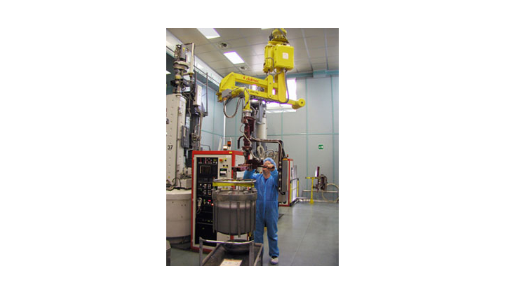 Manipulateur pour zone explosive