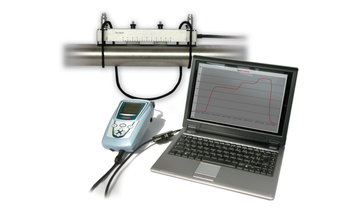 UF 801-P : Le débitmètre portable idéal