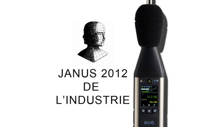 Janus de l’Industrie 2012 attribué à DUO Smart Noise Monitor !