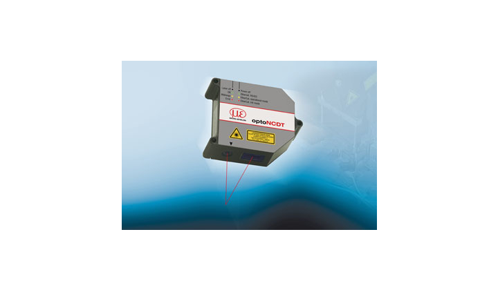 Capteur laser OptoNCDT 2300: un capteur haut de gamme d'une fréquence de mesure de 50 kHz