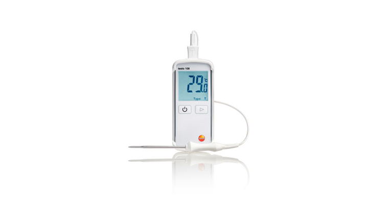 testo 108, un nouveau thermomètre économique et étanche